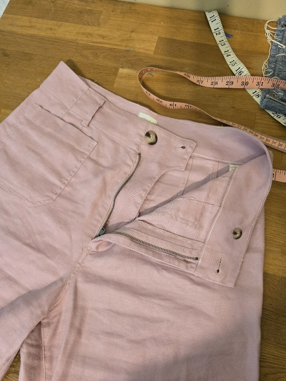 Maeve Colette 29T Wide-Leg Trousers European Linen 29T - Picture 12 of 15